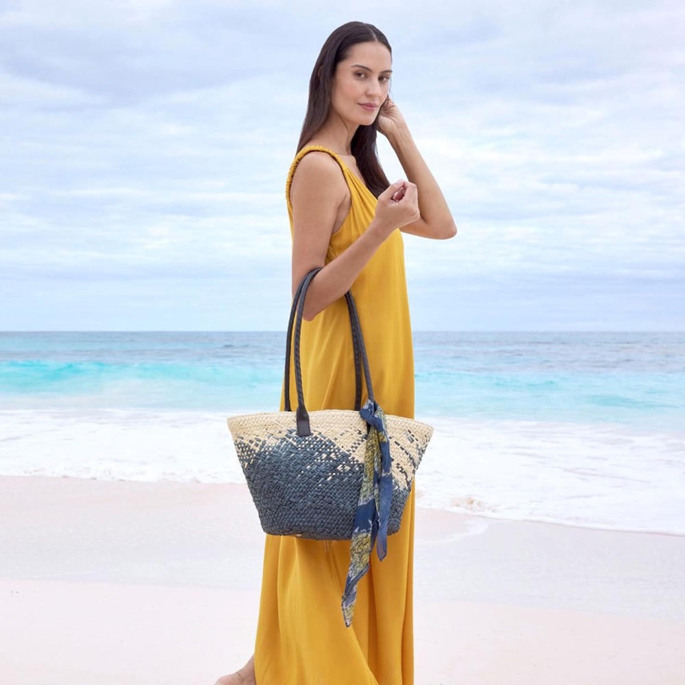 NWT PATRICIA NASH Calypso Woven Tote